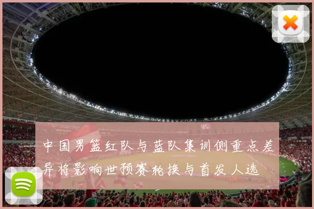 中国男篮红队与蓝队集训侧重点差异将影响世预赛轮换与首发人选