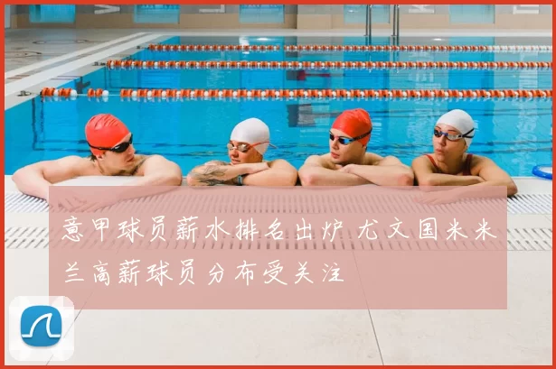 意甲球员薪水排名出炉 尤文国米米兰高薪球员分布受关注