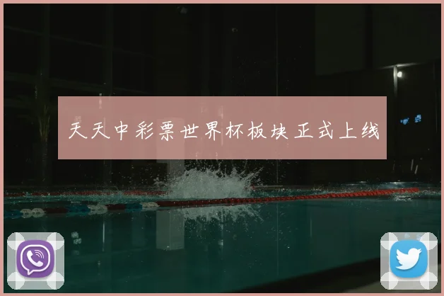 天天中彩票世界杯板块正式上线